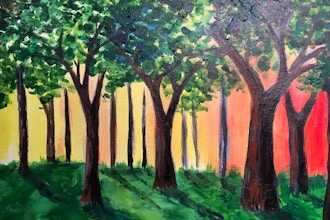 Acrylic Painting: Morning Light